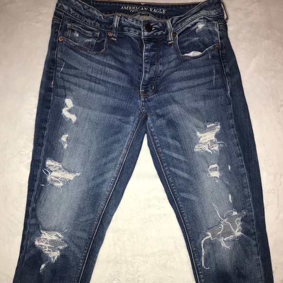 American Eagle Outfitters Denim - American Eagle Cropped Jeans